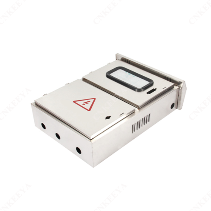 잘 고정된 방수 전기 판금 상자